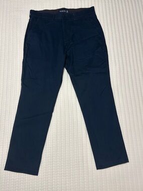 Abercrombie & Fitch Men's Dark Navy Chino Pants 36x32